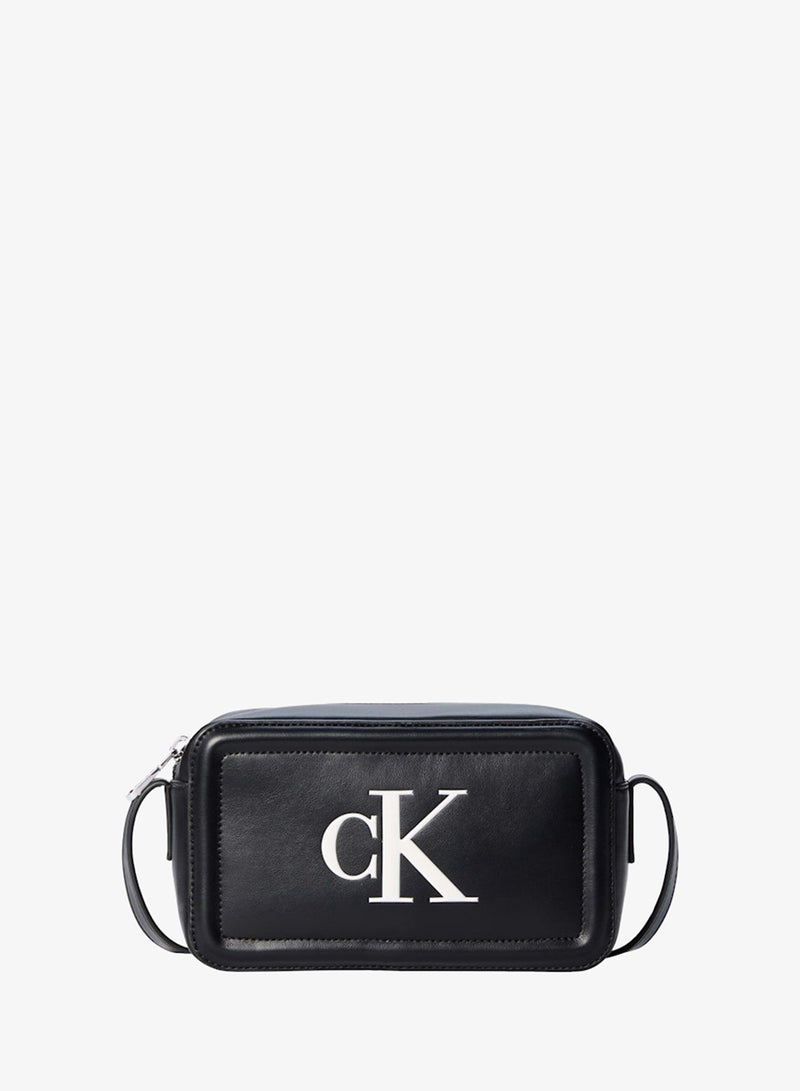 CALVIN KLEIN Contrast Monogram Crossbody Camera Bag - Image 1